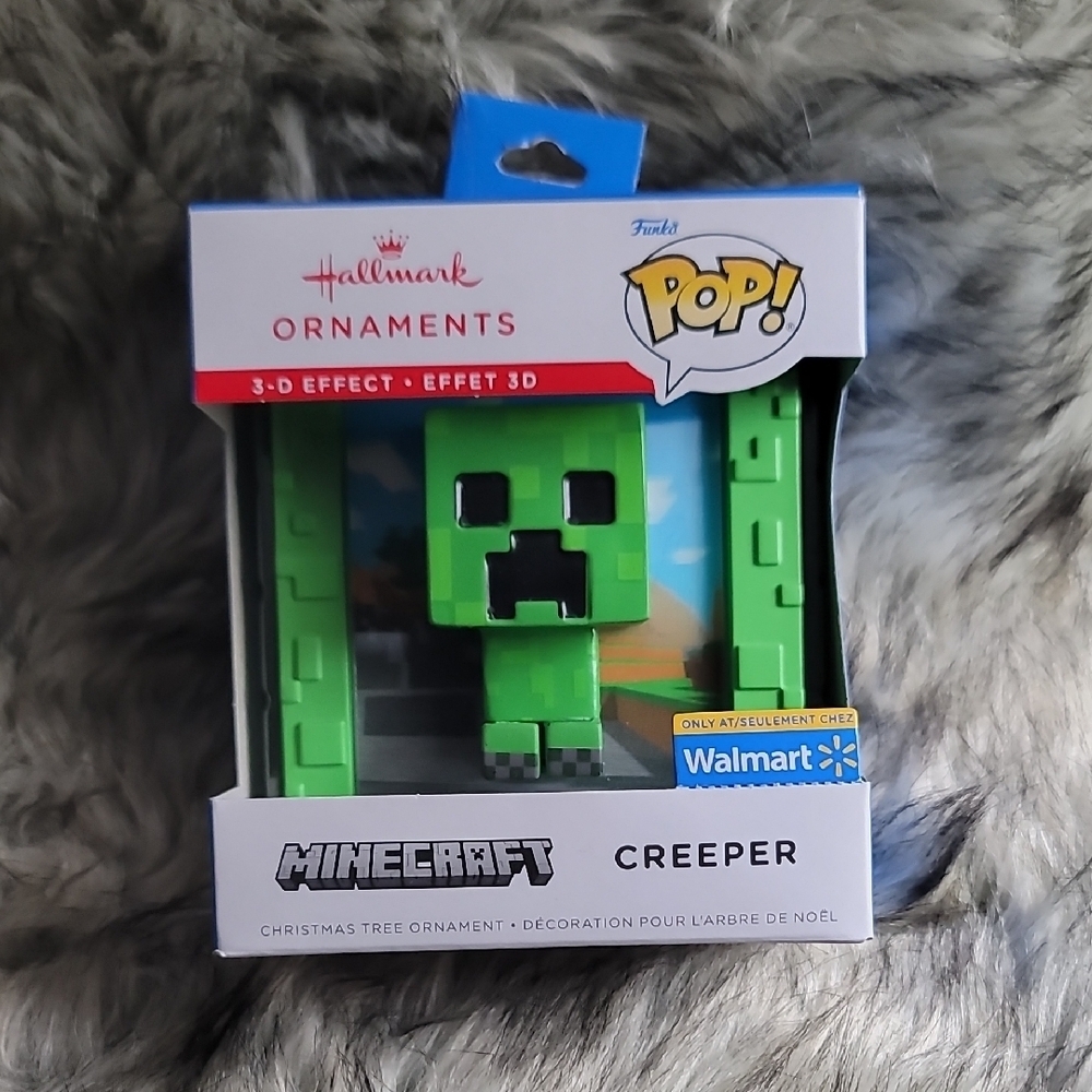 Hallmark Green Minecraft Creeper Ornament